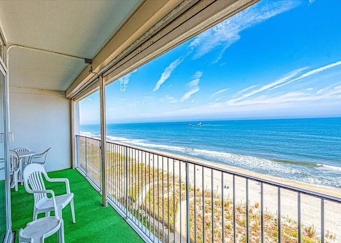 2 Bedroom Direct Ocean Front With Heated Indoor Pool! * Ocean Stadt